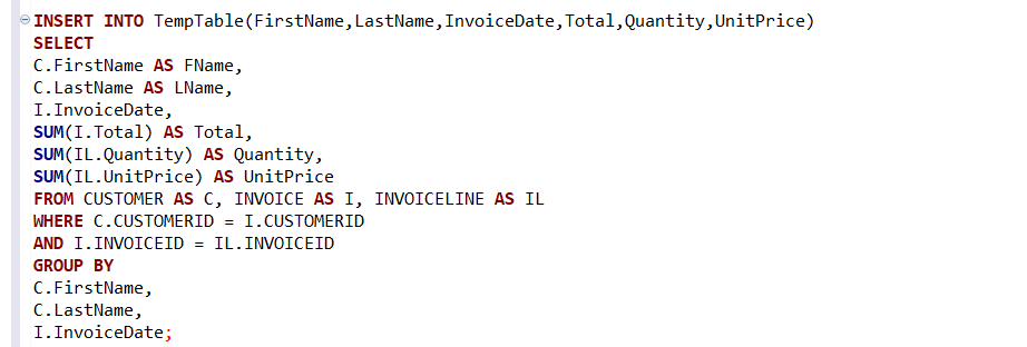 SQL INSERT Using SELECT Statement All Things SQL